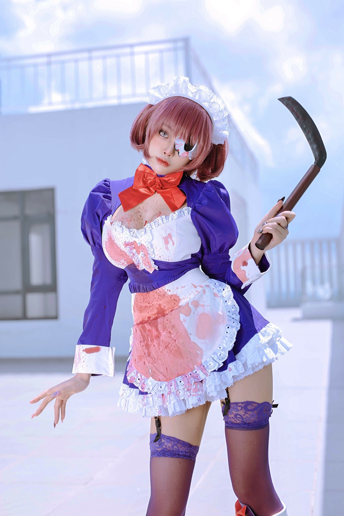 萝莉Byoru Cosplay メイド仮面 Maid Mask(7)