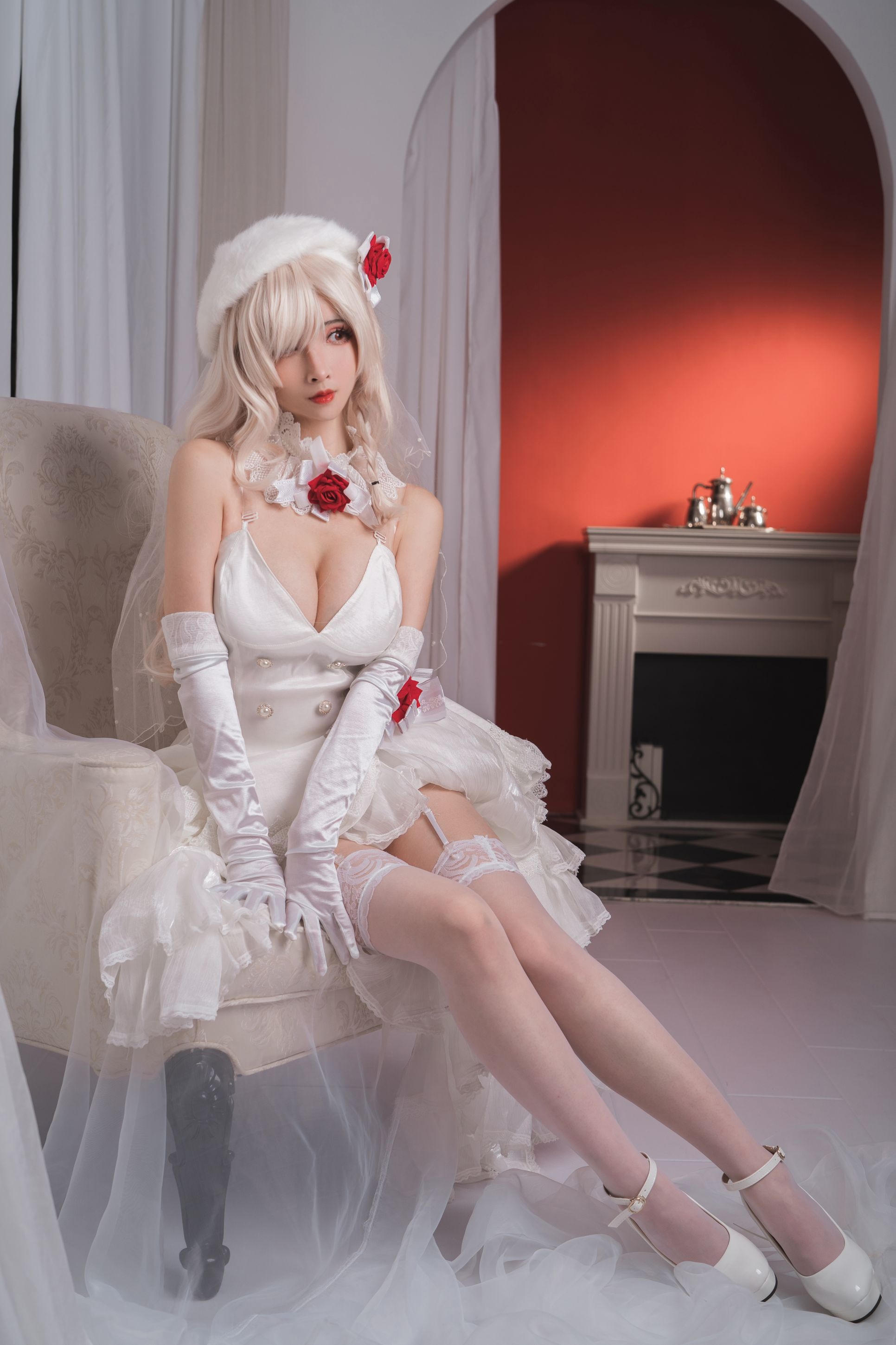 rioko凉凉子-G36C花嫁 [25P](3)