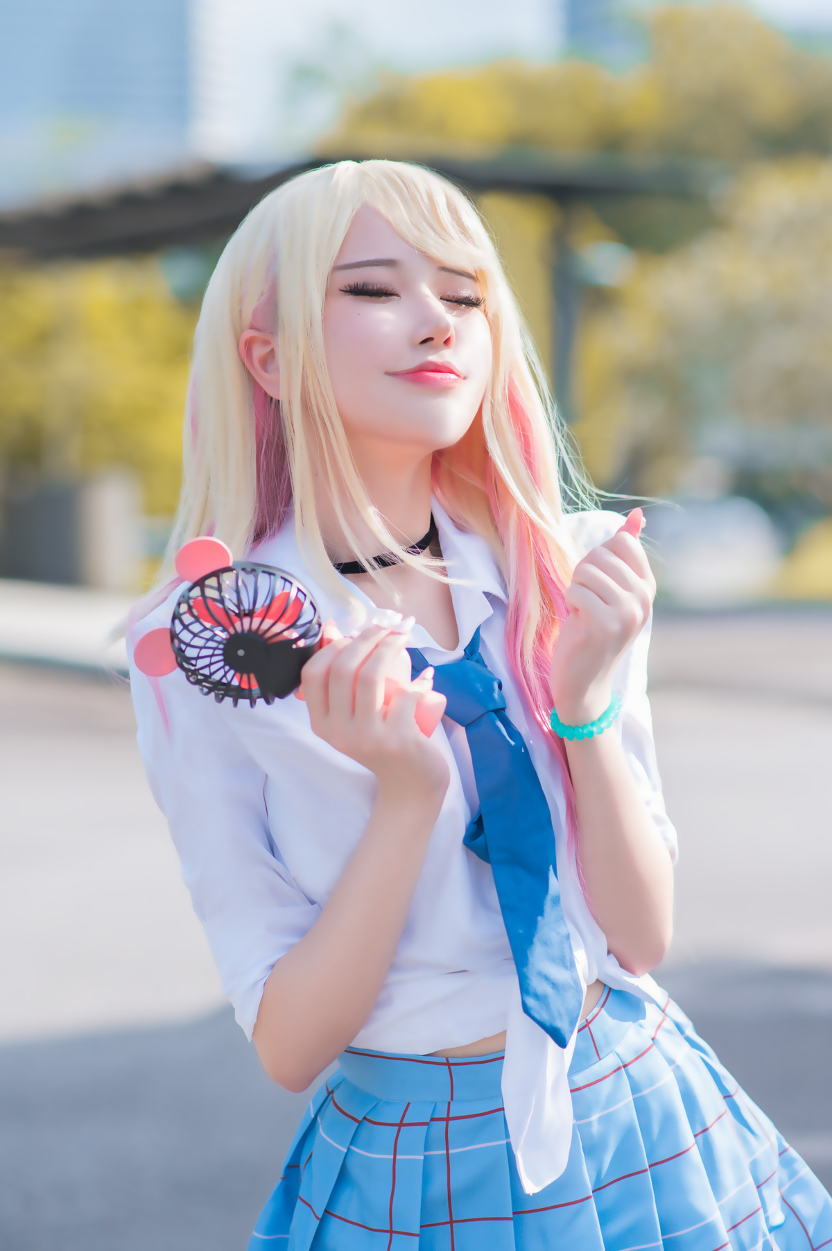 Cosplay Plant Lily 花リリ 更衣人偶坠入爱河 Set.01(1)