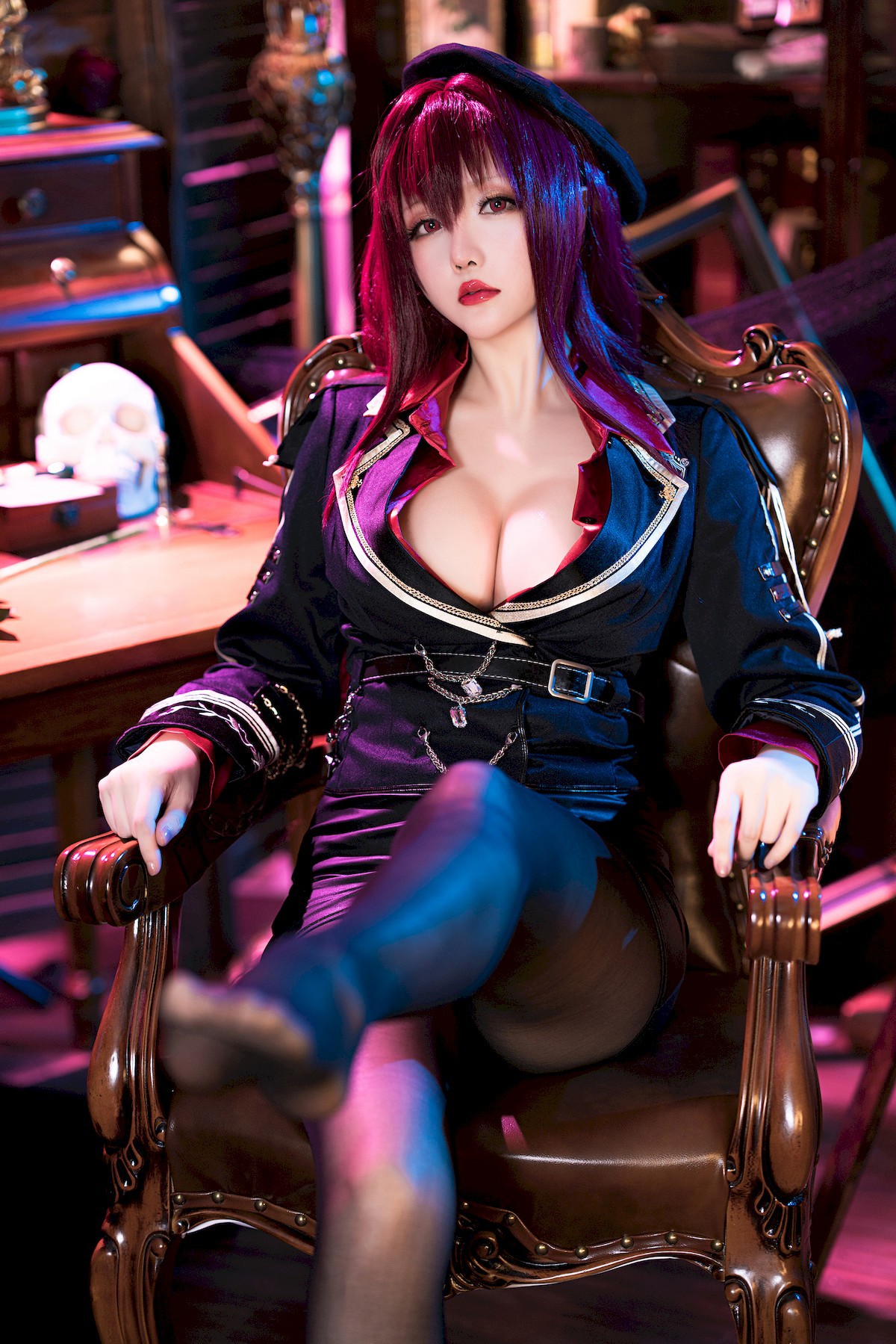 星之迟迟 Cosplay 斯卡哈 真红教枪(5)
