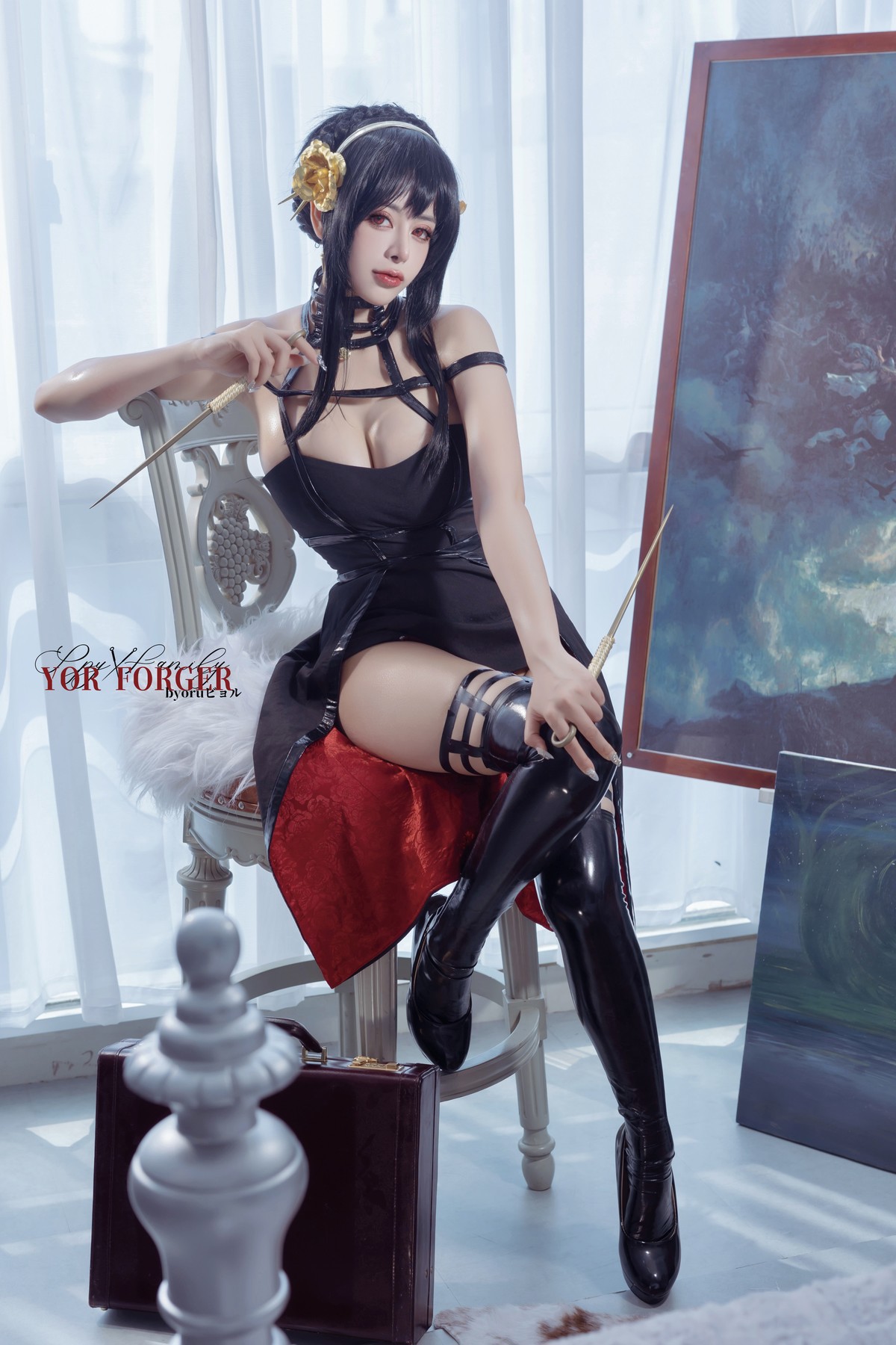 Cosplay 日本性感萝莉Byoru Yor Thorn Princess(1)