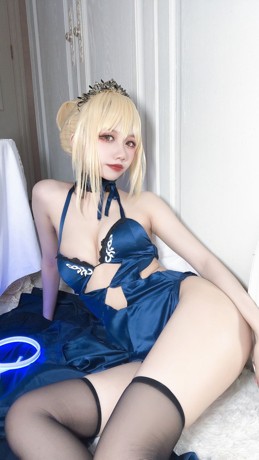 果咩酱w - NO.01 黑呆 [30P](3)