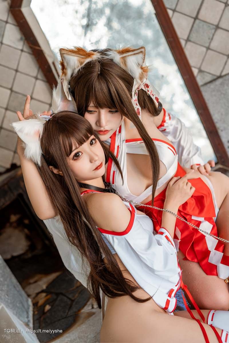 [Cos]蠢沫沫&一笑芳香沁 - 双人狐[45P](1)