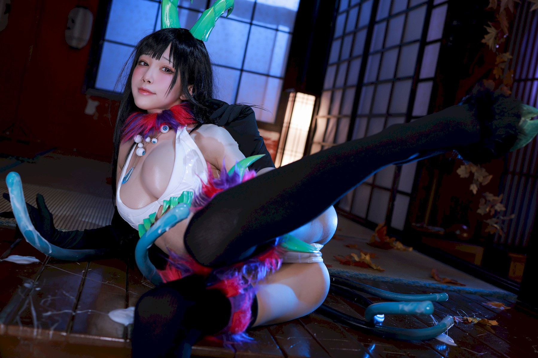 Cosplay 水淼aqua 千夜姐姐(10)