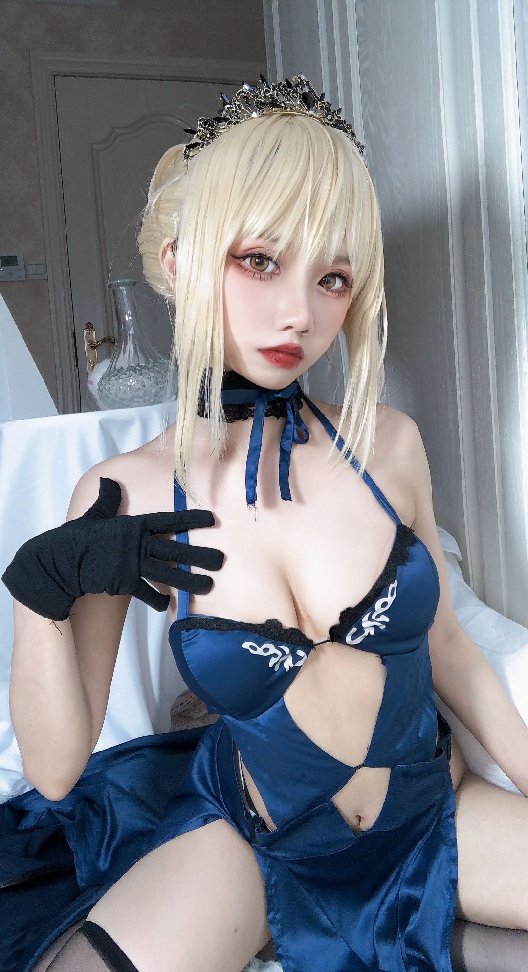 果咩酱w - NO.01 黑呆 [30P](1)