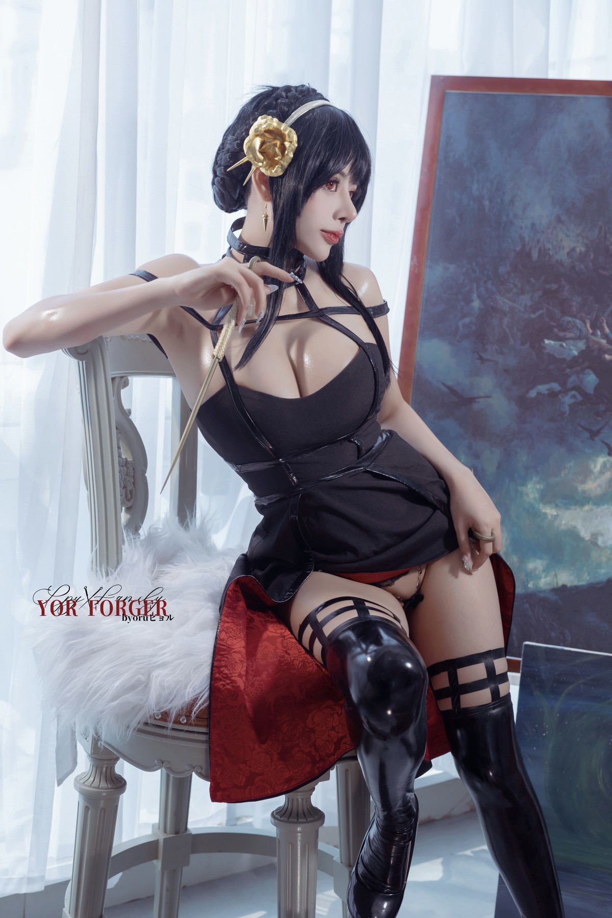 Cosplay 日本性感萝莉Byoru Yor Thorn Princess(2)