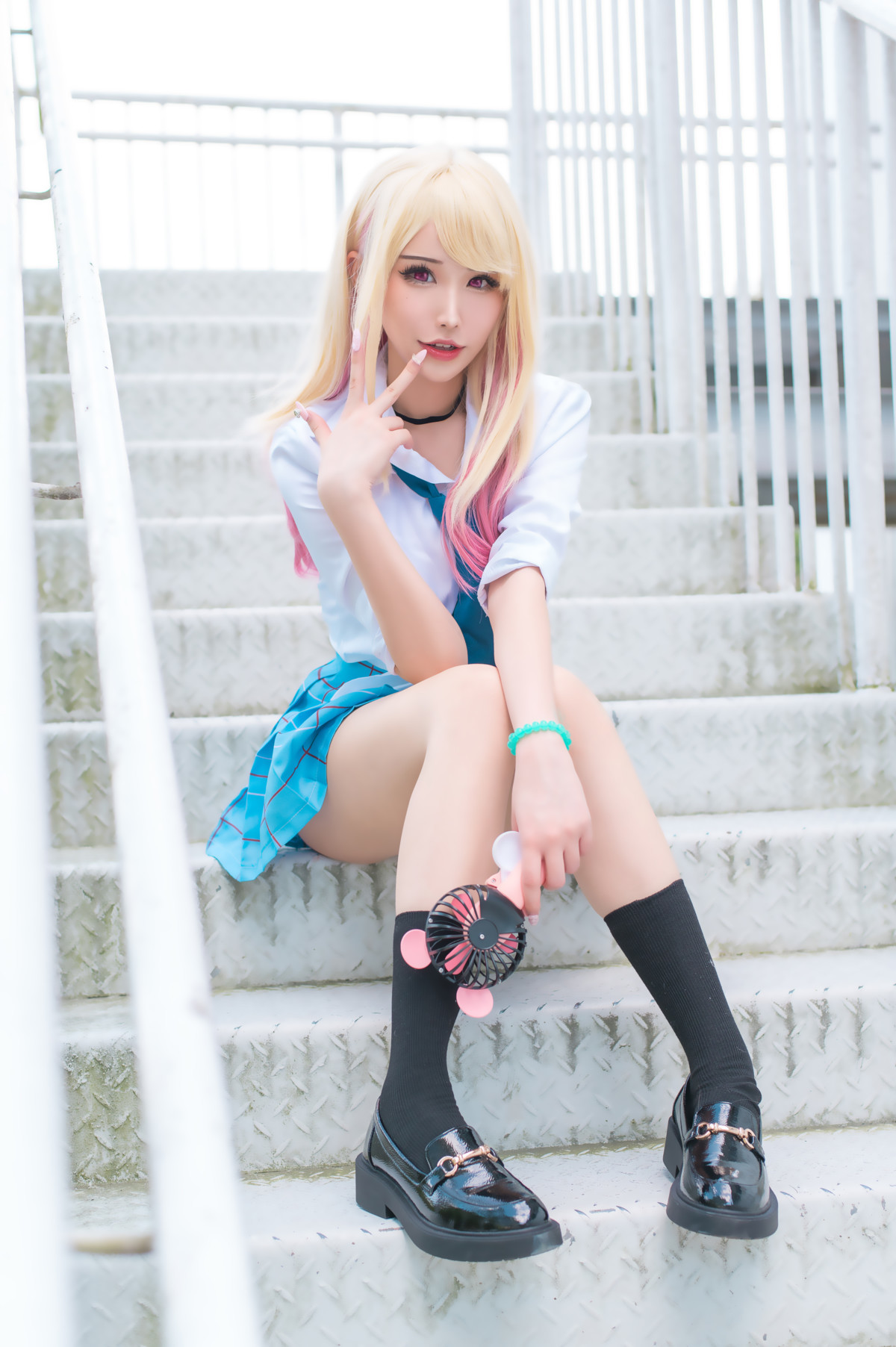 Cosplay Plant Lily 花リリ 更衣人偶坠入爱河 Set.01(8)