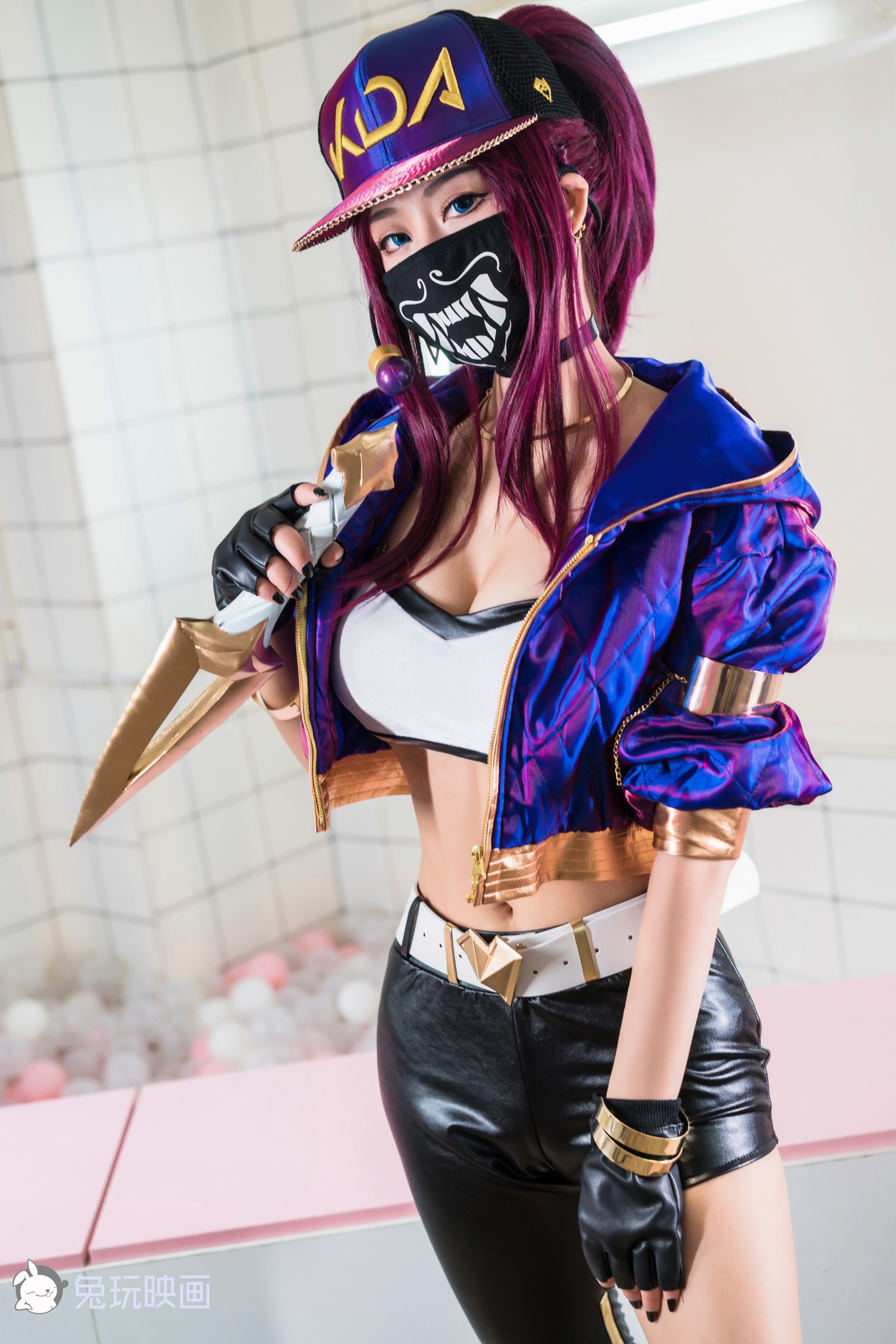 Cosplay 兔玩映画 KDA阿卡丽(9)