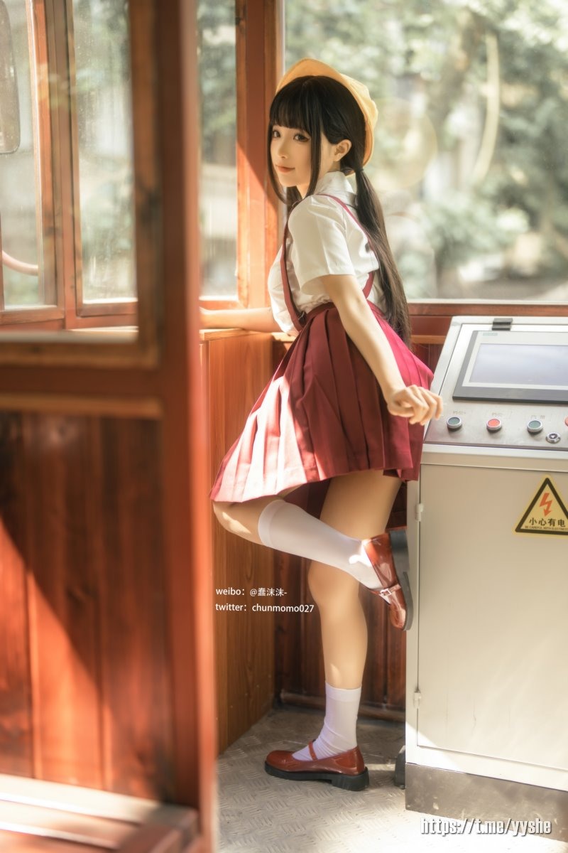 蠢沫沫 – 红火车[16P](1)