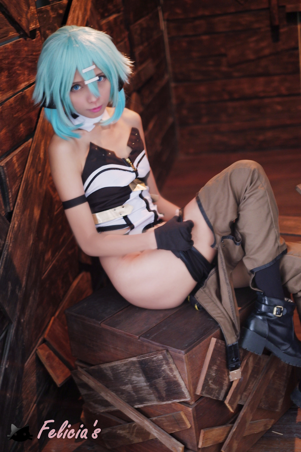 Kojima Tsukumi Cosplay 朝田詩乃 Shino Asada(4)