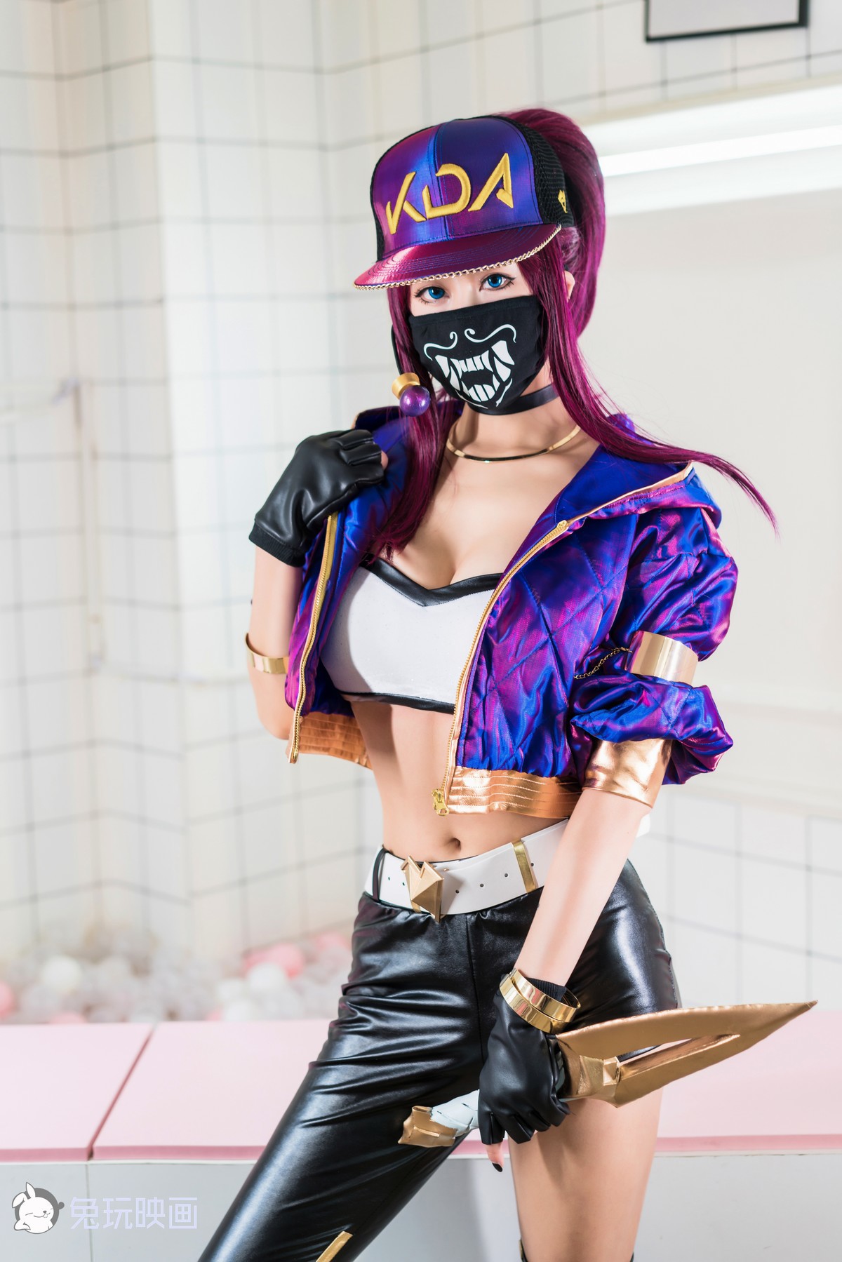 Cosplay 兔玩映画 KDA阿卡丽(6)
