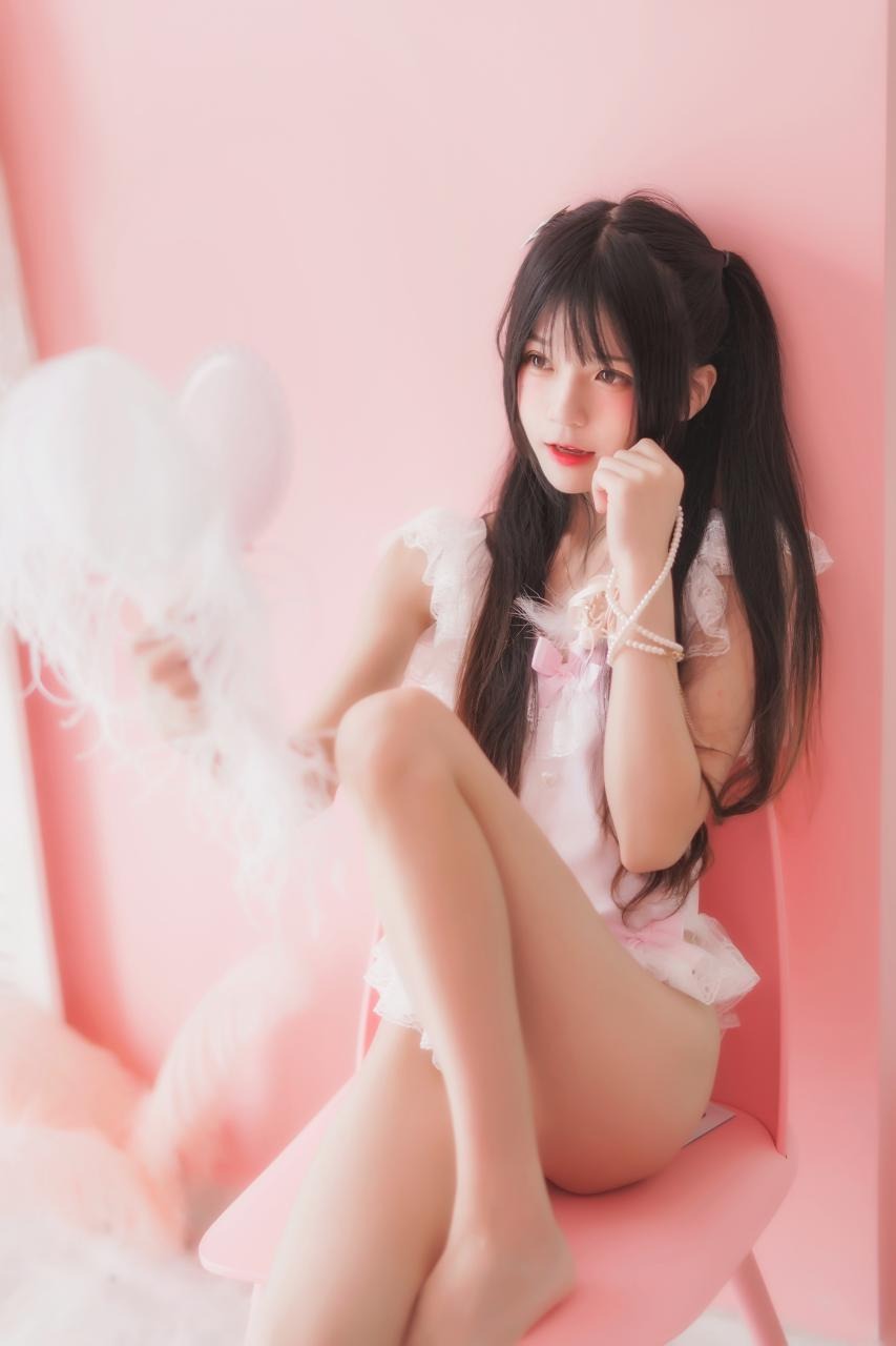 桜桃喵 - 冬眠系列-粉色浴缸 57P(1)
