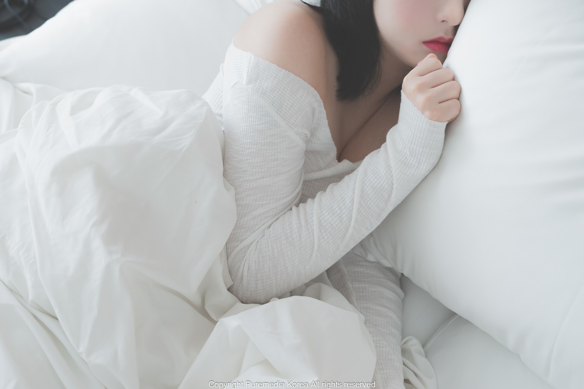 Hansom 한솜, [PURE MEDIA] Vol.122 누드 디지털화보 Set.01(3)