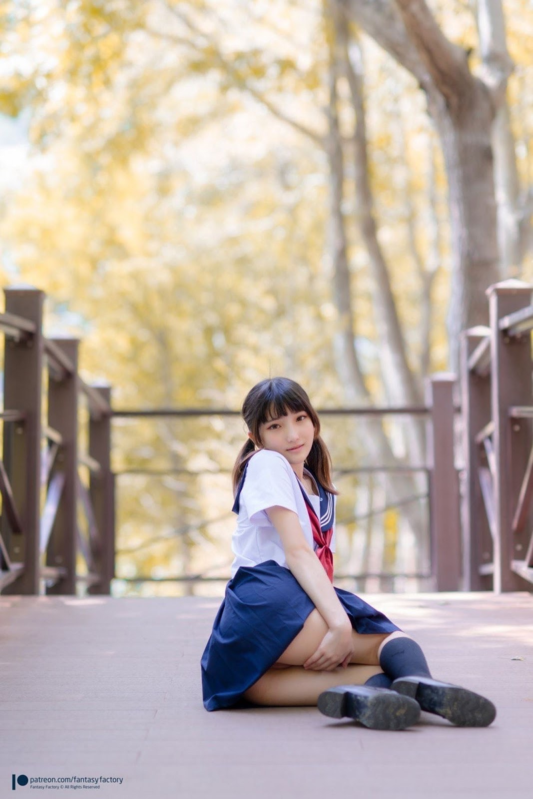 [小丁Patron] High School Girl with Pretty Pussy 皮衣濕身誘惑 (Fantasy Factory)(7)