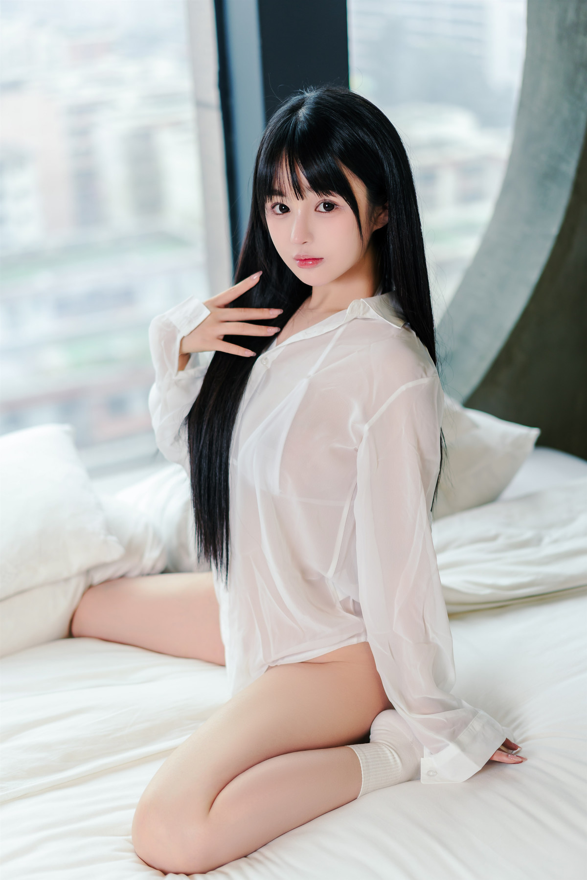 Cosplay 桜井宁宁 男友衬衫(5)