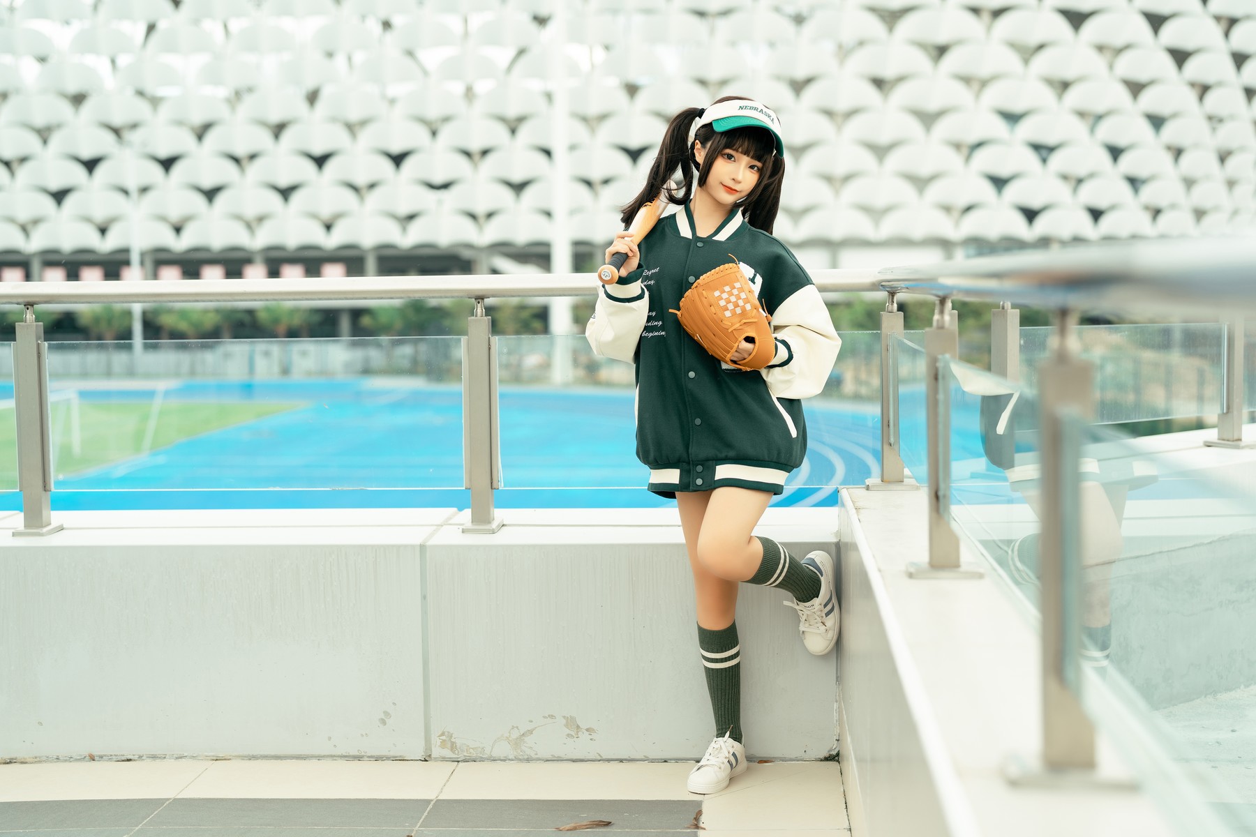 Cosplay 蠢沫沫 Chunmomo 棒球女孩 Baseball Girl Vol.02