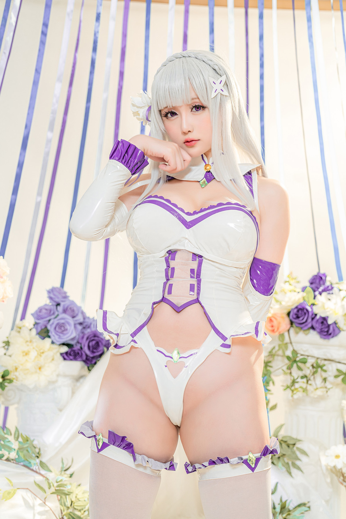 Hoshilily 小姐姐星之迟迟 Cosplay 爱蜜莉雅(1)
