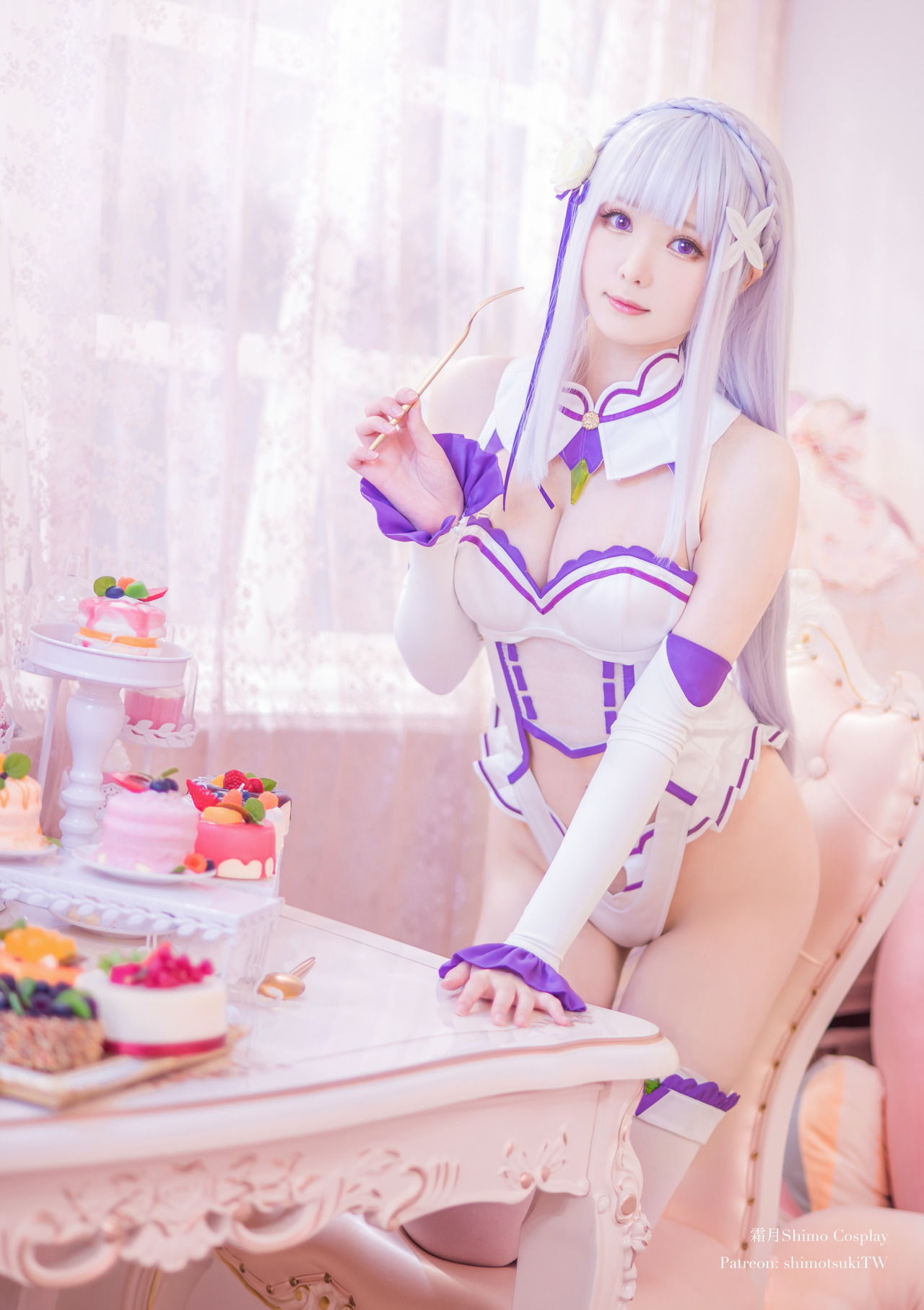 [霜月shimo] Emilia エミリア (Re:ゼロから始める異世界生活)(2)