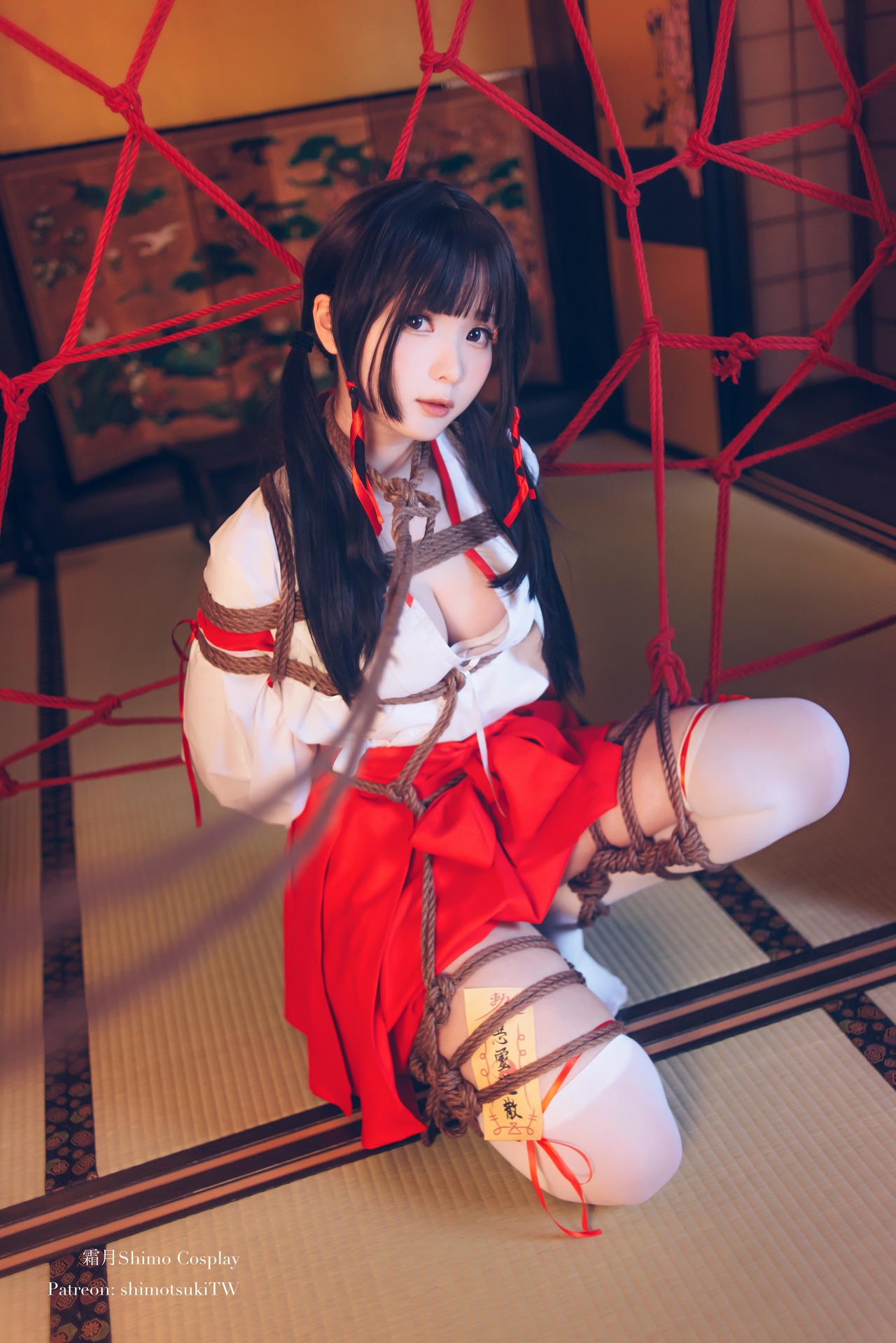 [霜月shimo] 巫女捆绑 Miko Bundle(5)