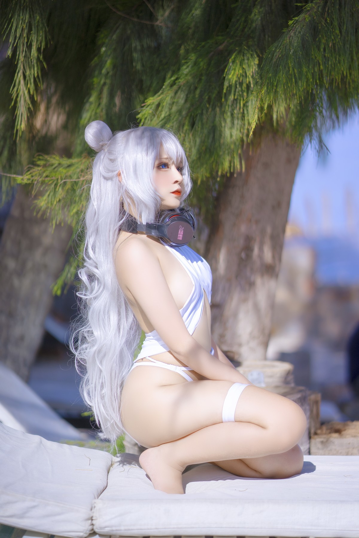 Sayo Momo Cosplay 恶毒 ル・マラン Le Malin bikini(1)