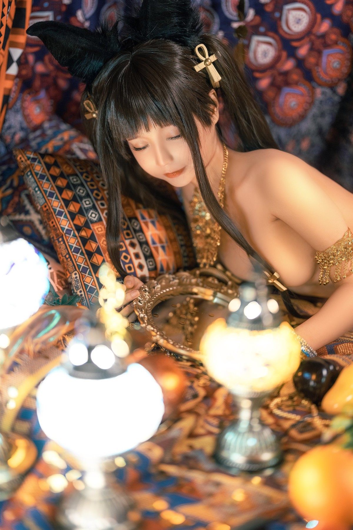 蠢沫沫 Cosplay 埃及喵(1)