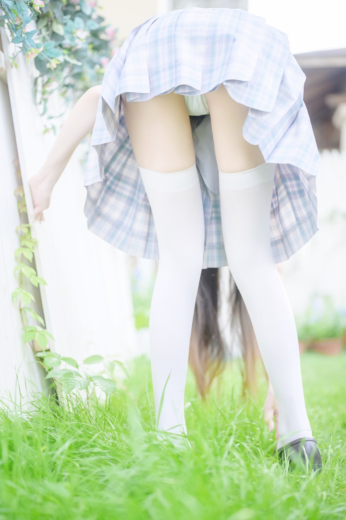 香草喵露露 Cosplay 阳光庭院制服(2)