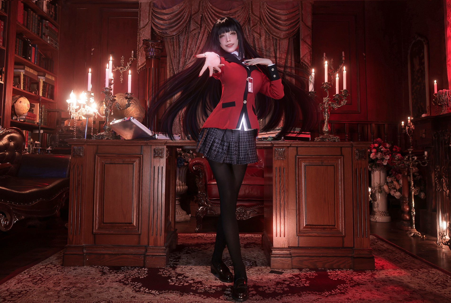 Cosplay 水淼aqua 蛇喰梦子(1)