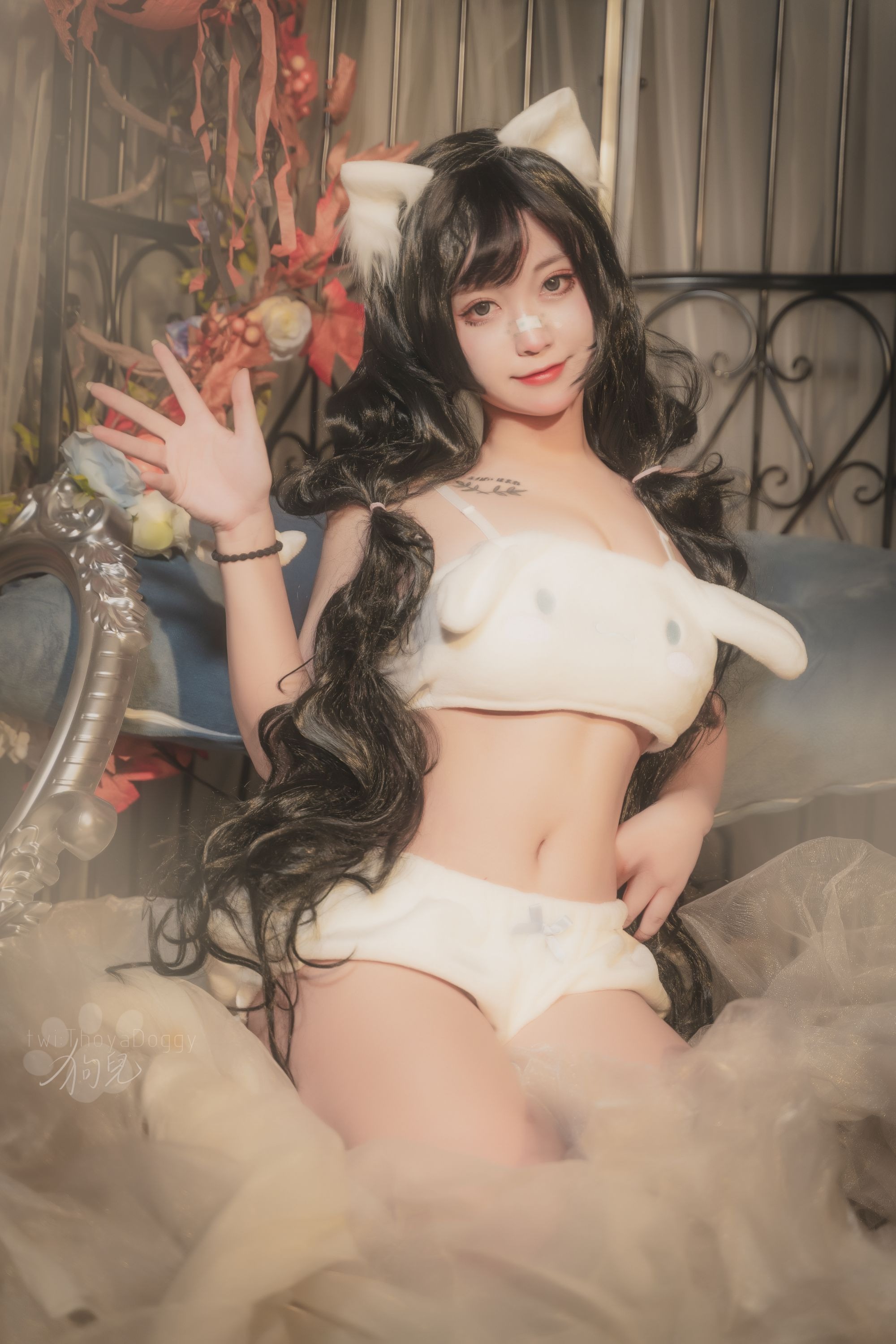 棕桠阿狗崽 - NO.002 玉桂狗睡衣 [18P-226MB](1)