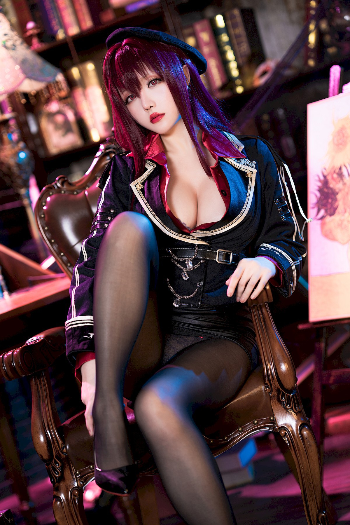 星之迟迟 Cosplay 斯卡哈 真红教枪(6)