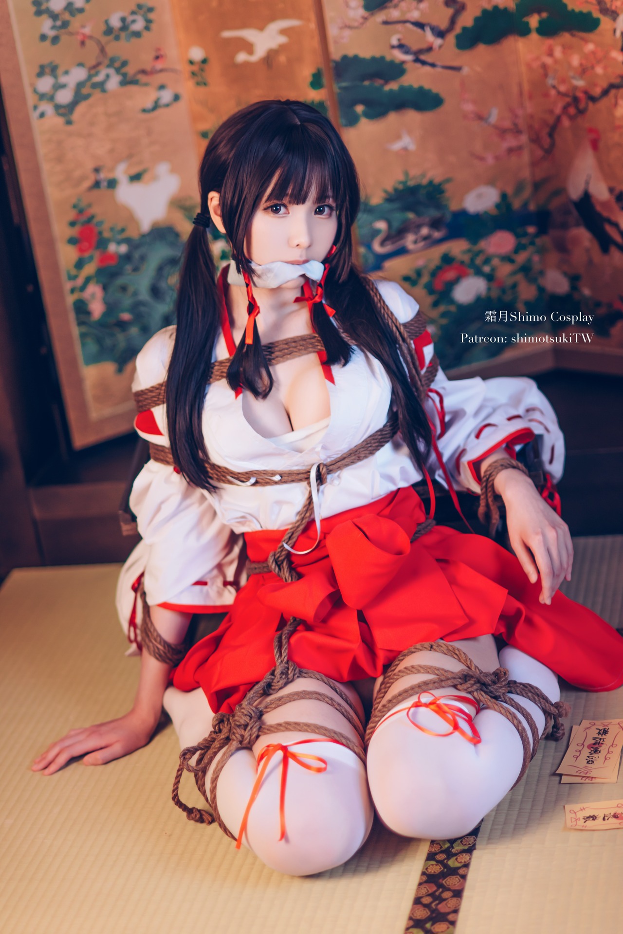 [霜月shimo] 巫女捆绑 Miko Bundle(3)