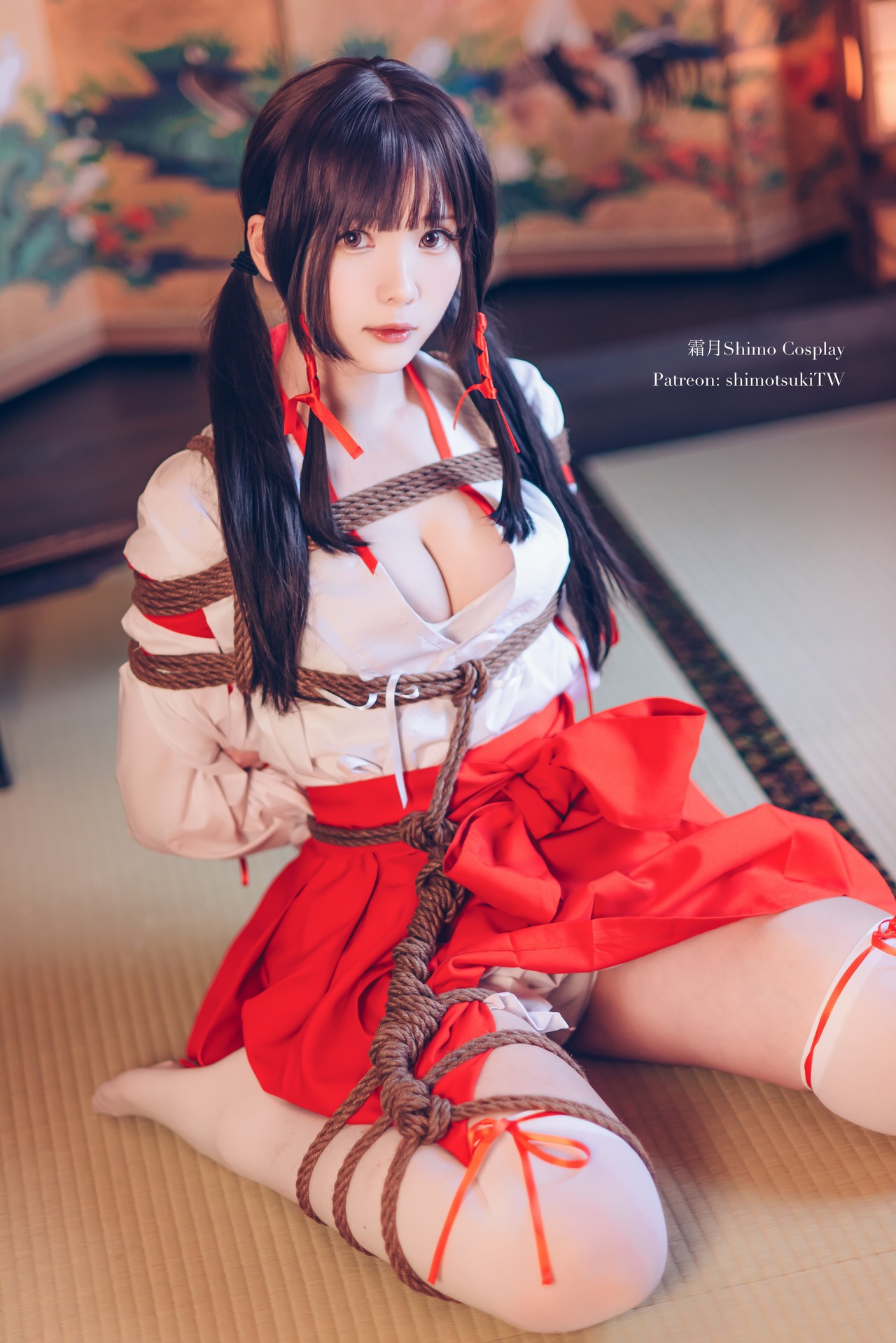 [霜月shimo] 巫女捆绑 Miko Bundle(10)