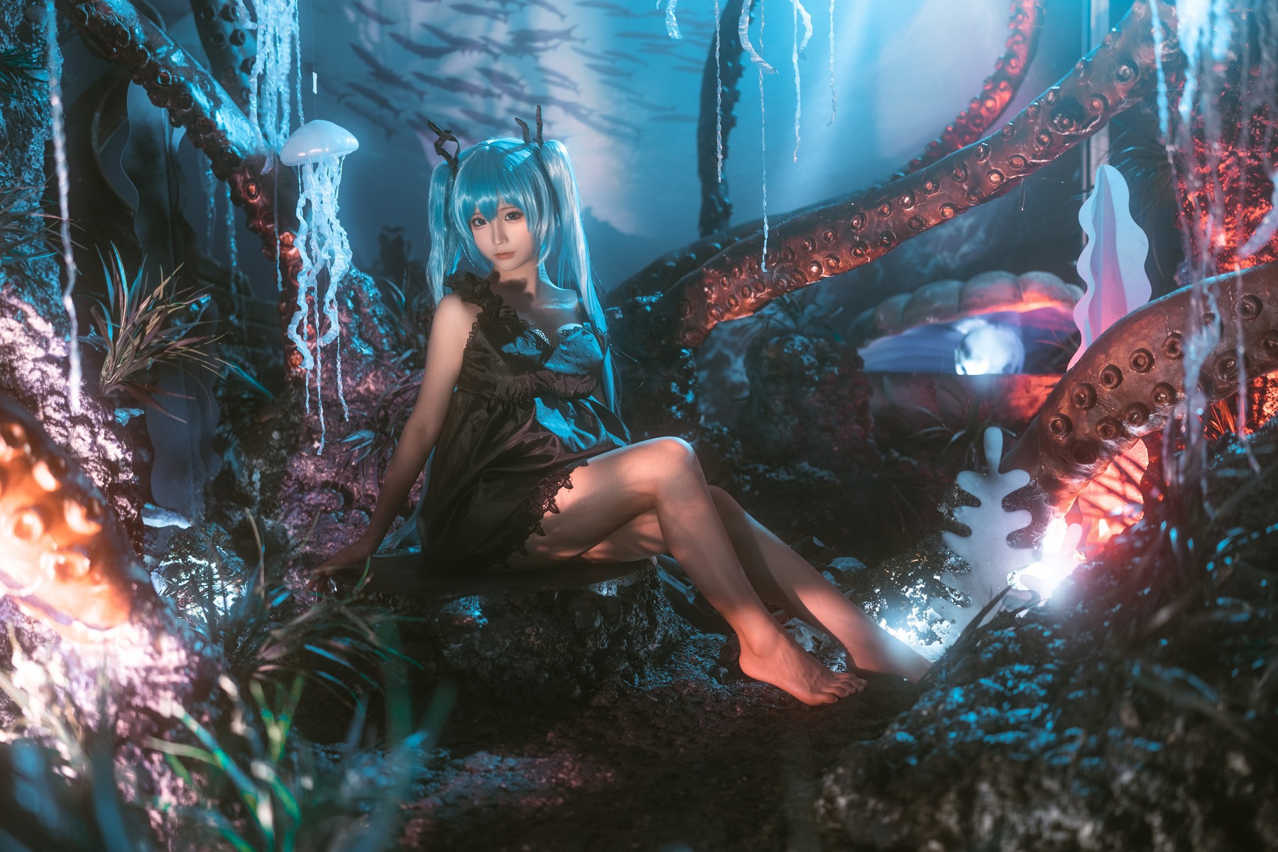 蠢沫沫 Cosplay 深海少女(1)