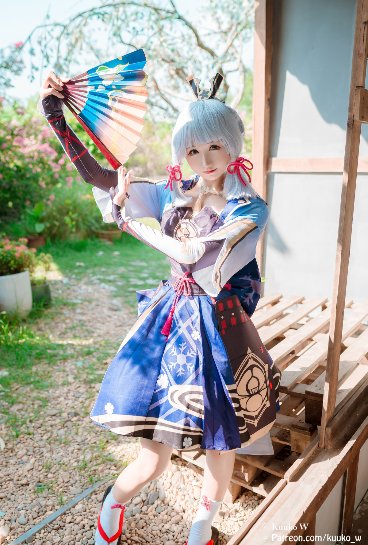 KuukoW クー子 Cosplay Ayaka kamisato(3)