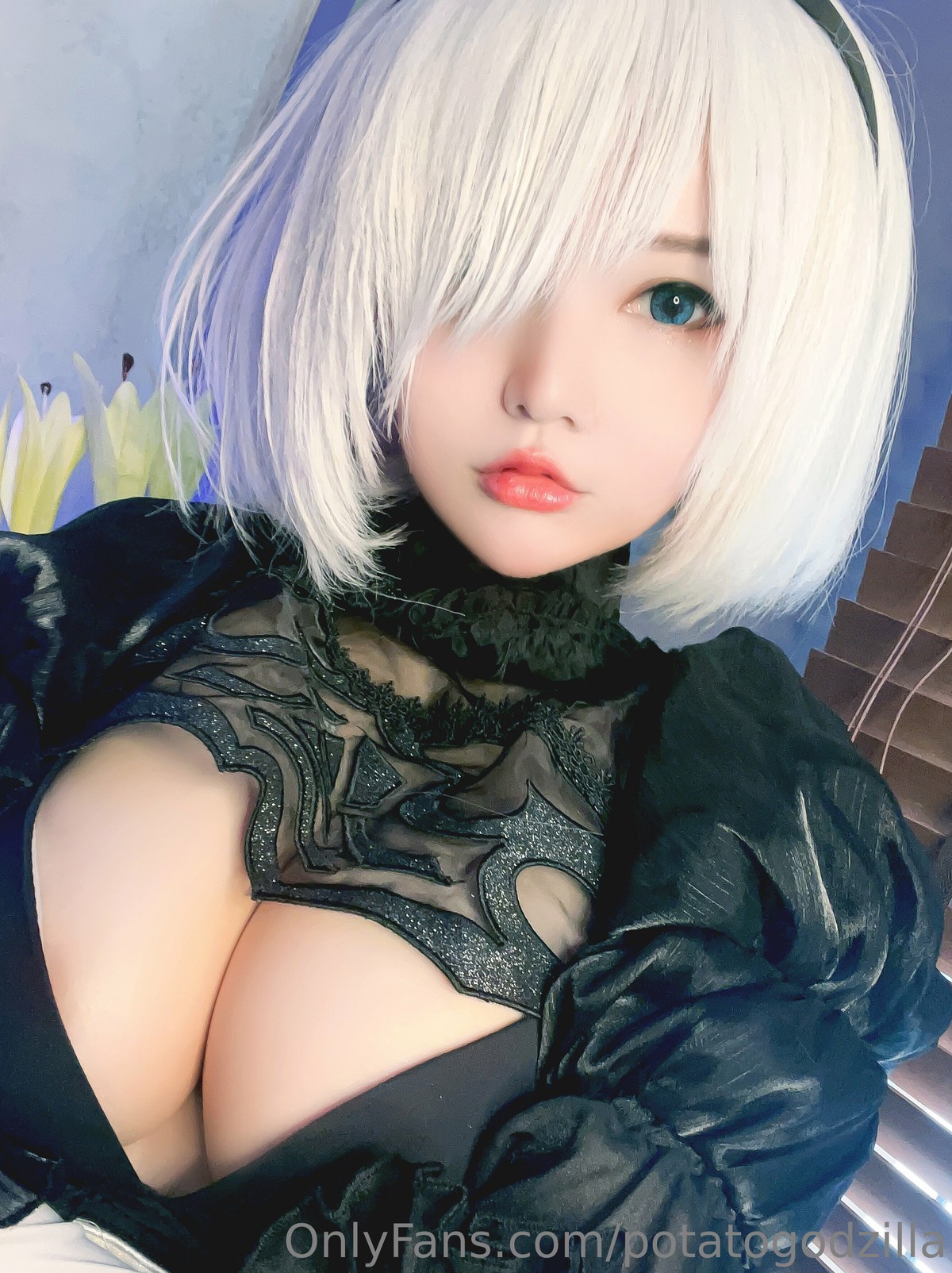 Cosplay Potato Godzilla 2B Bride(1)