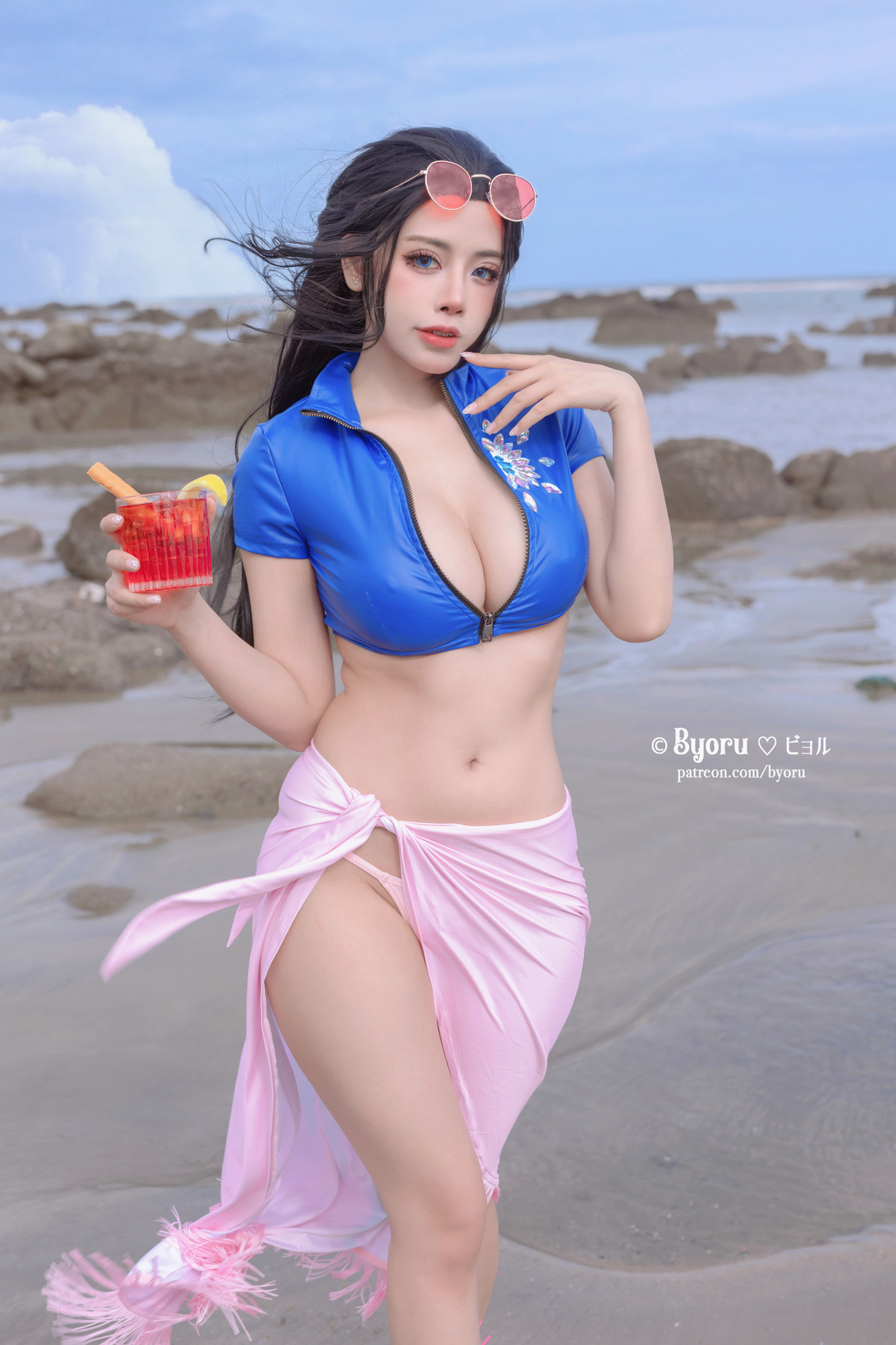 Cosplay 萝莉Byoru Nico Robin ニコ・ロビン(1)