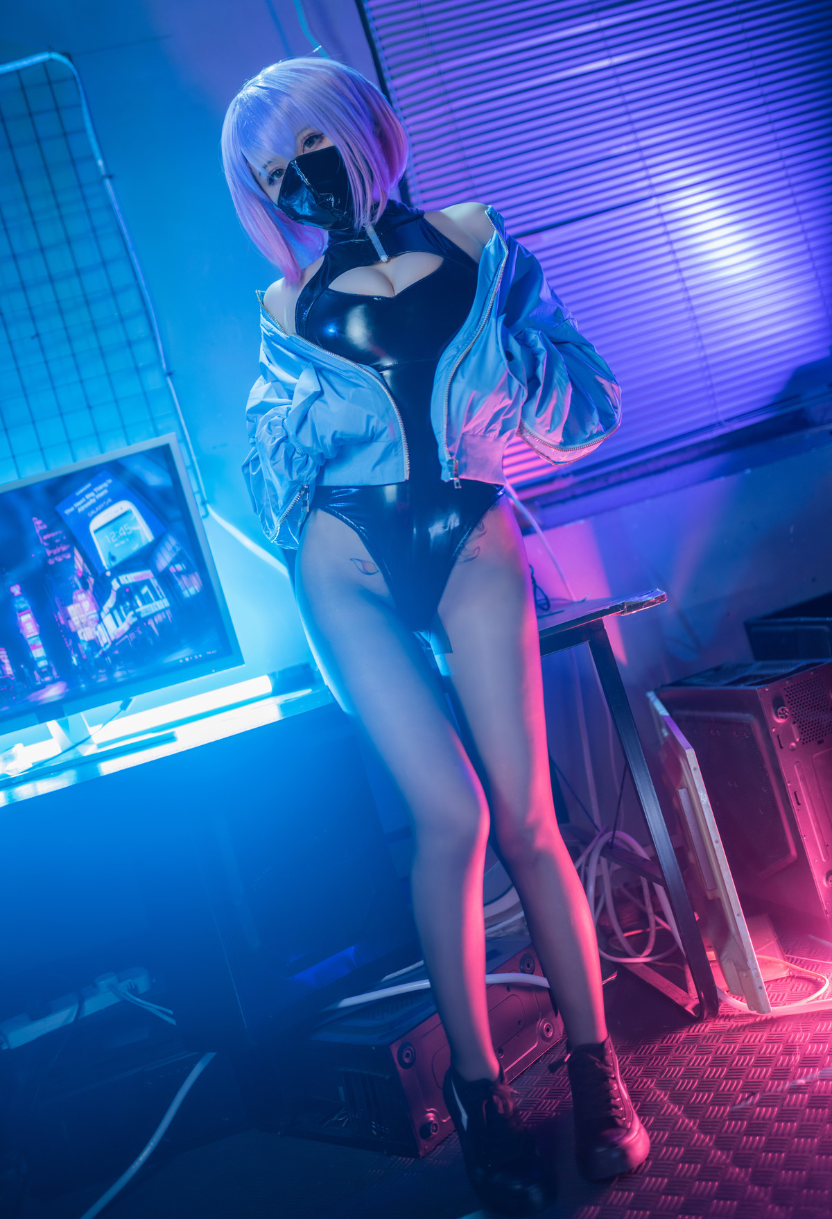 Cosplay 蜜蜜子Kimmie Luna膠衣(8)