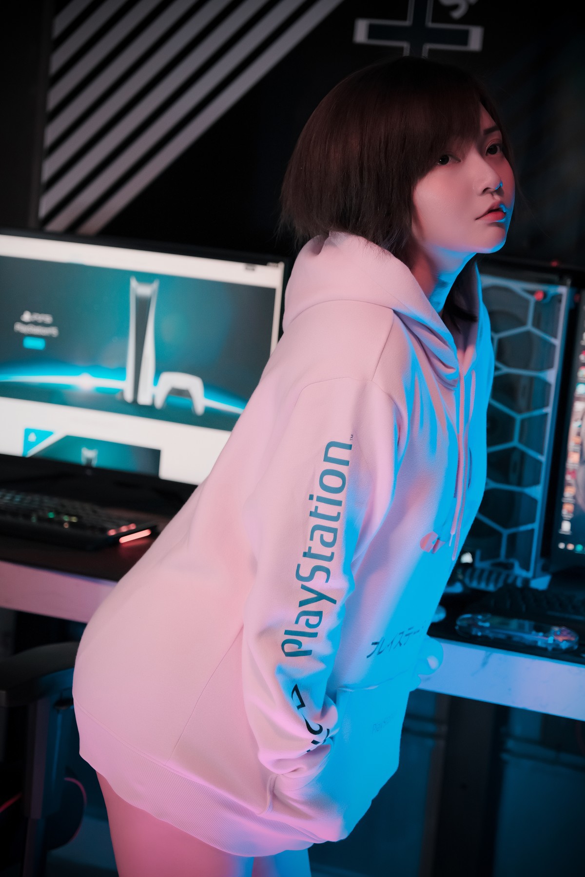 Cosplay Potato Godzilla Lonley Gamer(9)