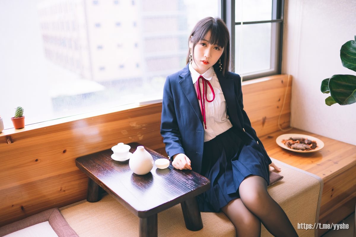 不呆猫 - 校服JK [64P+4V](1)