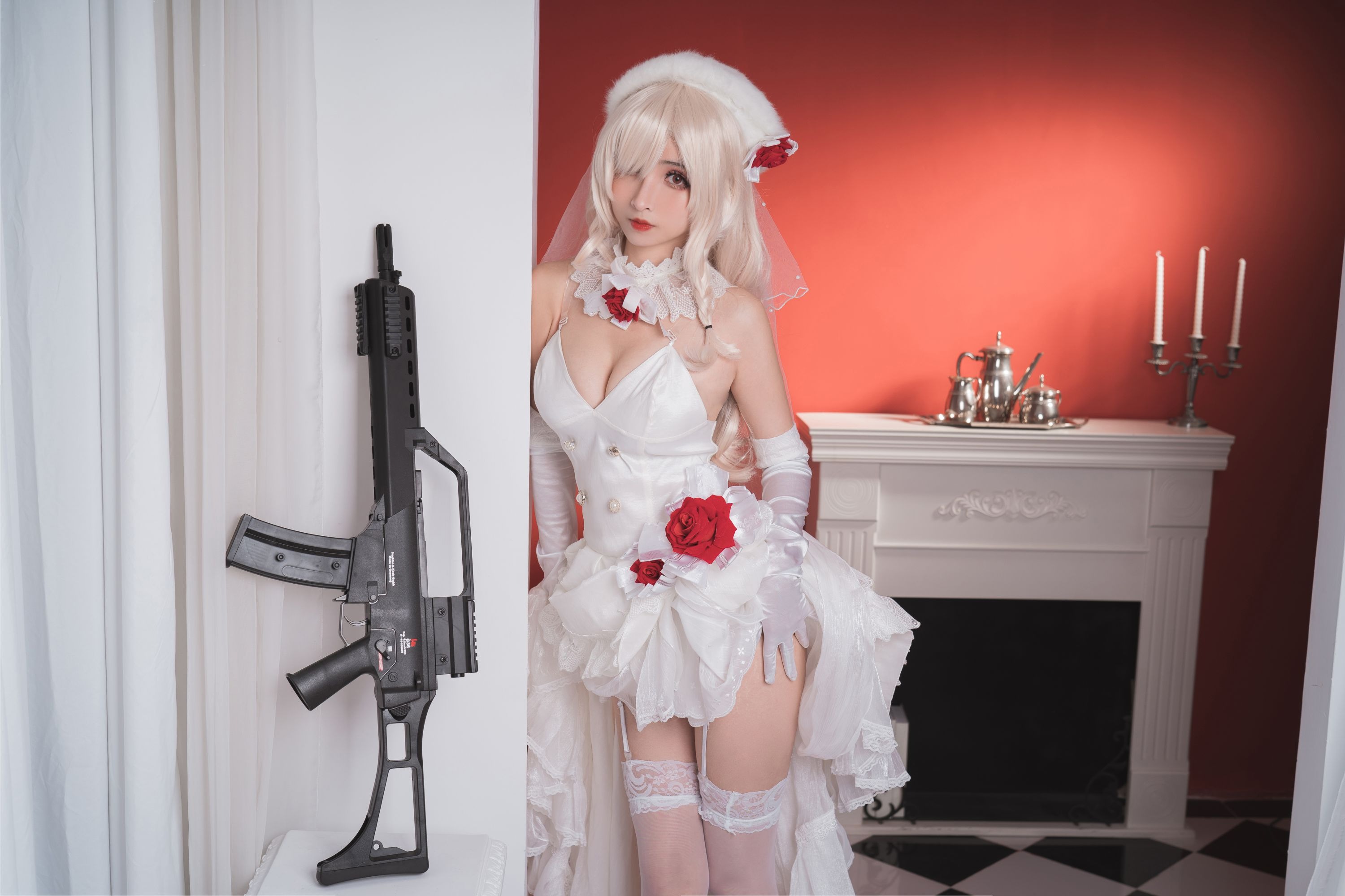 rioko凉凉子-G36C花嫁 [25P](8)