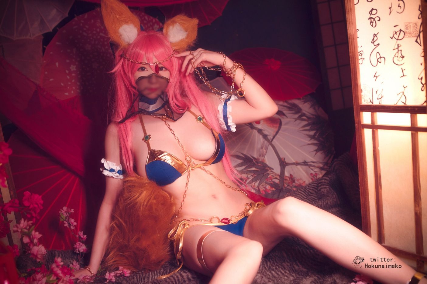 Hokunaimeko-NO.23 玉藻前 水着ver 踊り子風[59P](1)