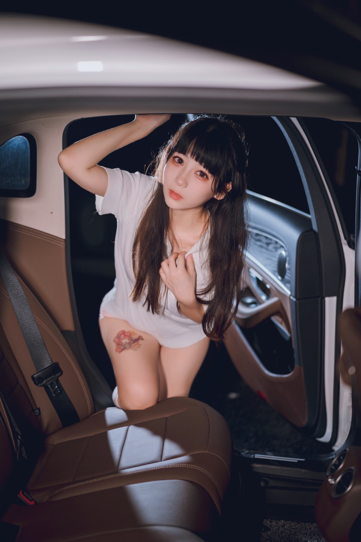 Cosplay Usejan蓝蓝 奔驰(5)