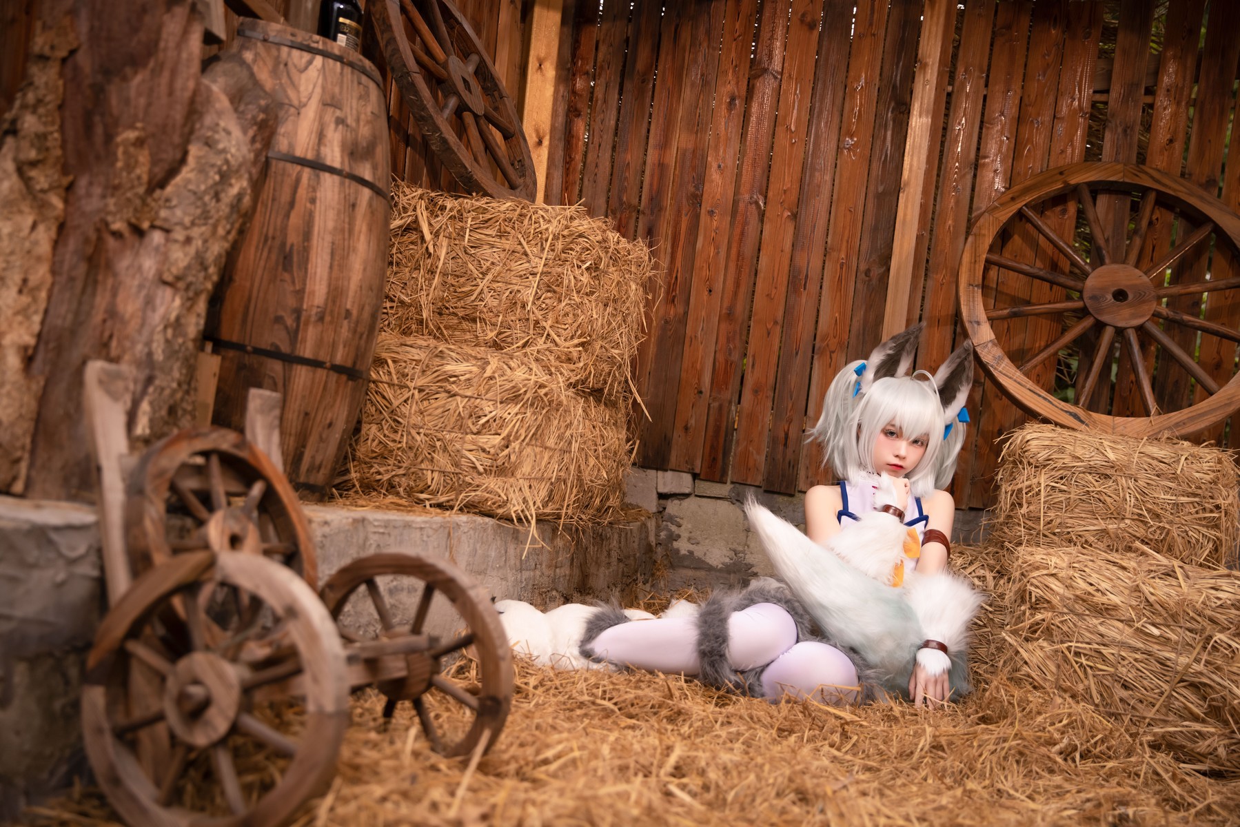 G44不会受伤 Cosplay 刹那常服+地牢(4)