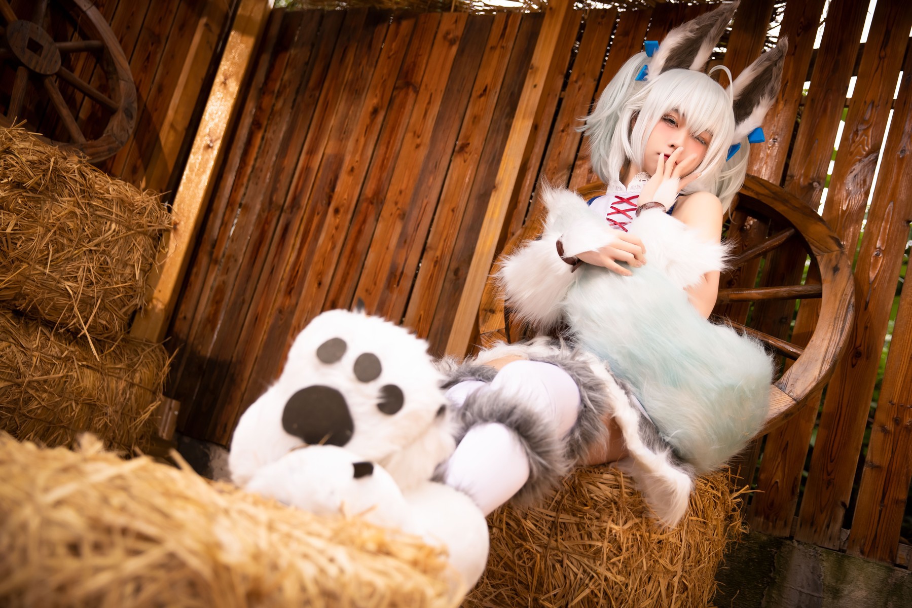 G44不会受伤 Cosplay 刹那常服+地牢(3)