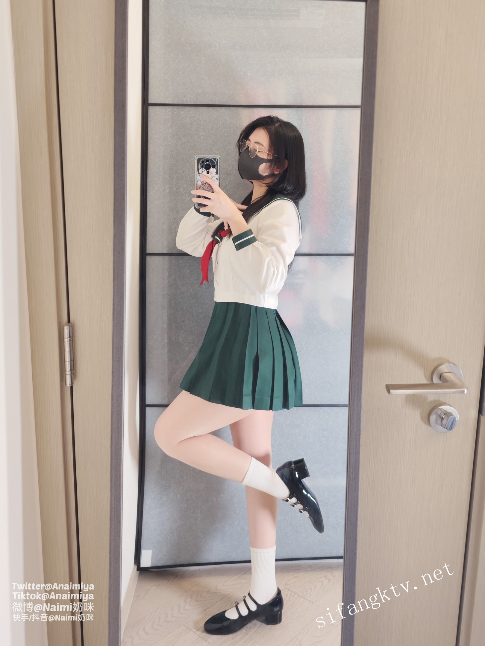 奶咪 戈薇学生服(5)