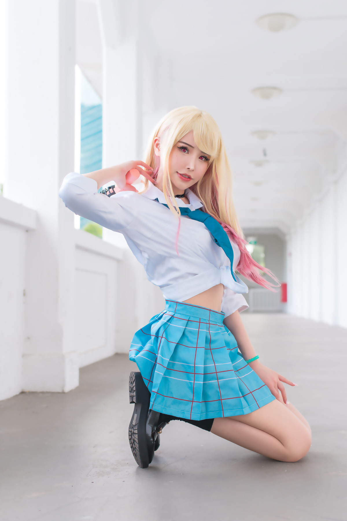 Cosplay Plant Lily 花リリ 更衣人偶坠入爱河 Set.01(4)